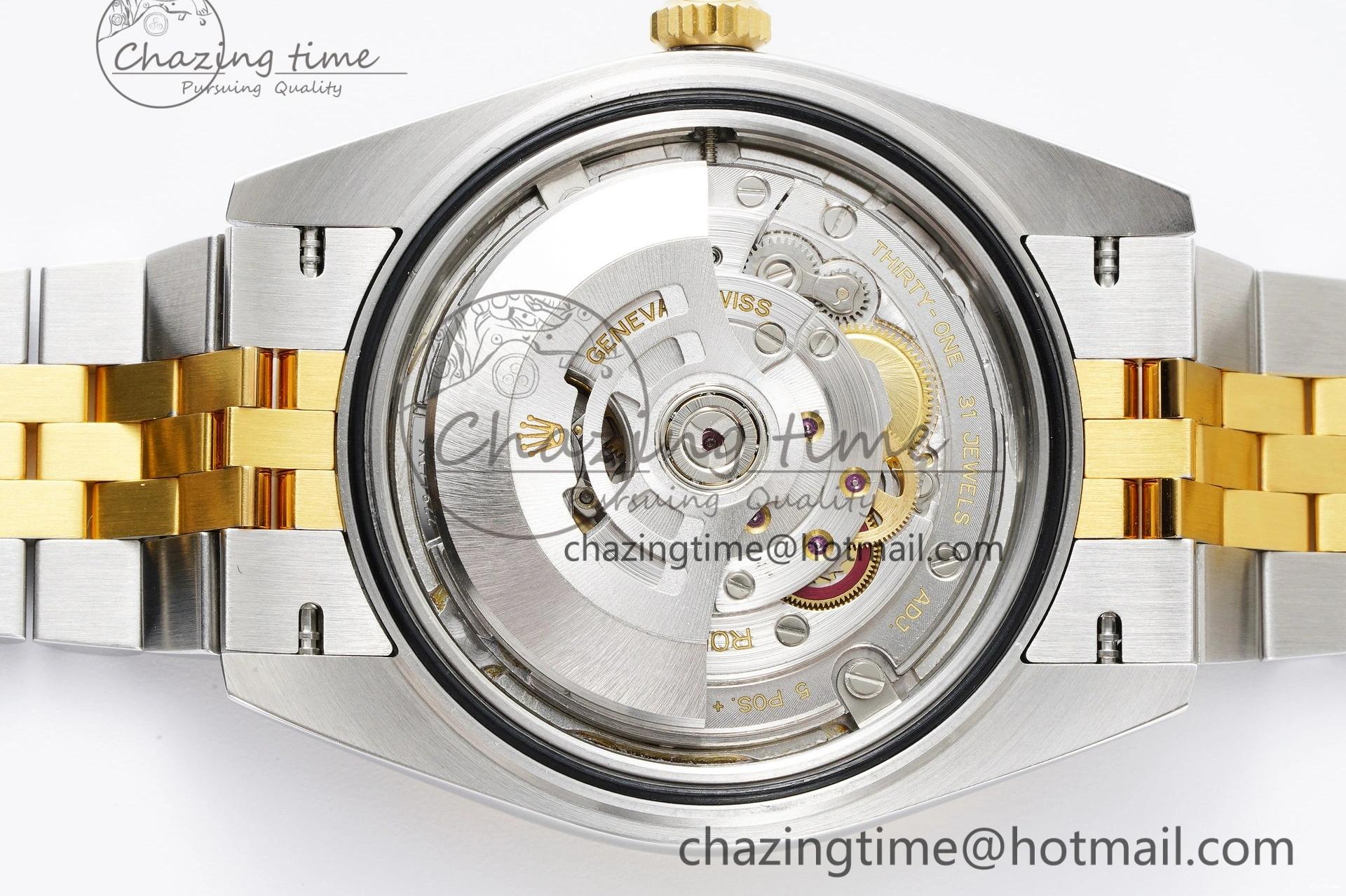 MiroTime 0124 Breathable DateJust 41 SS YG Polished Bezel KING 1:1 Best Edition 904L Steel YG Dial on Jubilee Bracelet VR 2221